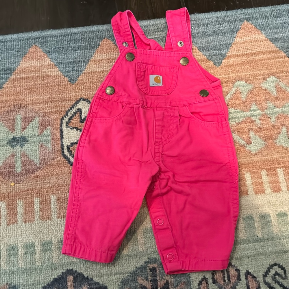 Carhartt Kids Pink Overalls